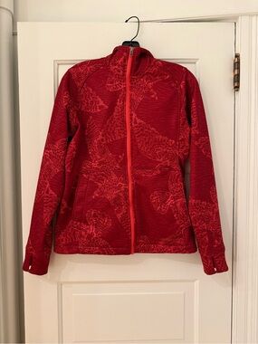 Patagonia Red Hawk Patterned Jacket, Size Small